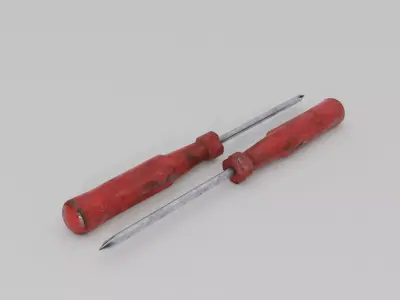 Screwdriver cylinder - cylinder 3D model