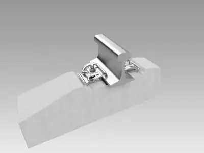 Rail fastening GBR-65 3D model