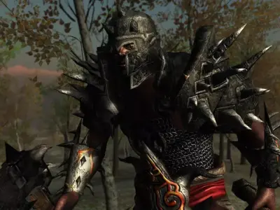 Barbarian Destroyer Low-poly 3D model