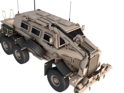 Buffalo MRAP 3D model
