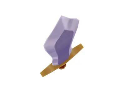 Long Sword - Hand Painted 3D model