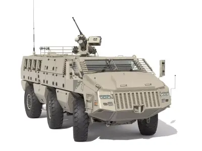 Mbombe 6x6 IFV 3D model