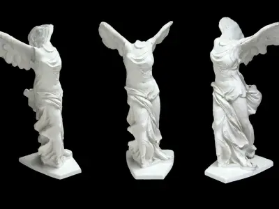 Winged Victory of Samothrace 3D model
