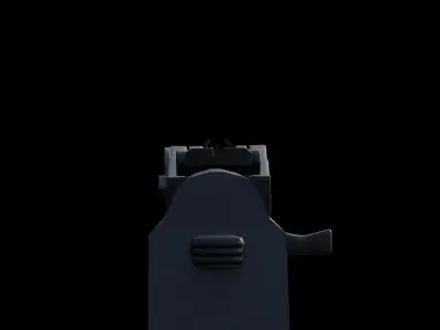 ak 74 Low-poly 3D model