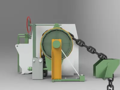 Windlass Anchor 3D model