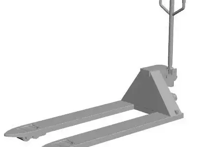 Hand lifter Low-poly 3D model