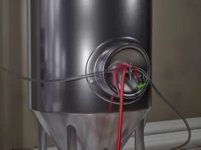 Beer Distiller 3D model