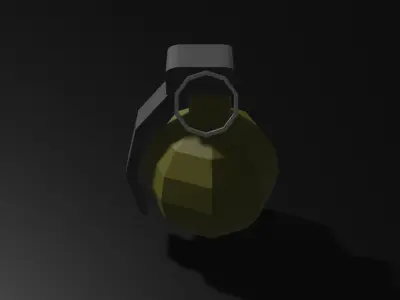  Asset pack Apocalypse low poly Free 3D model