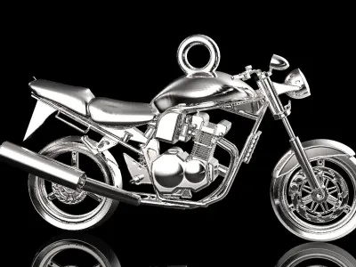 Suzuki  1200 Bandit Pendant  3D print model