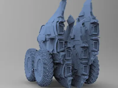Space Roamer Mining laser craft 5  3D model