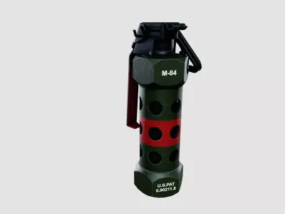 Stun Grenade 3D model buy