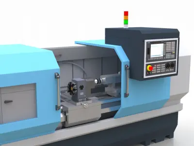  CNC Machine 3D model