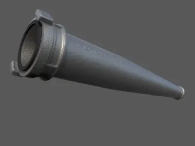 Fire hose nozzle RS-50 3D model