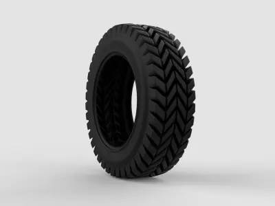 tire model Low-poly 3D model