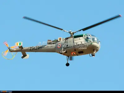 Alouette III Helicopter 3D print model
