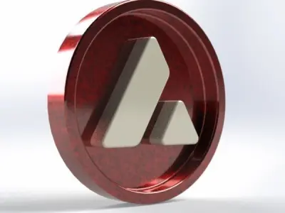 AVAX 3D Part STL and IGES 3D print model 3D print model