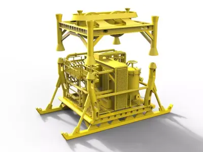 underwater compressor Typ B 3D print model