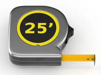Tape Measure 3D model buy