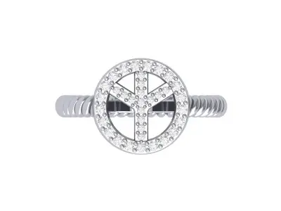Wedding Ring  3D print model 452