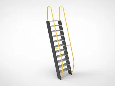 Stairs ship 3D print model