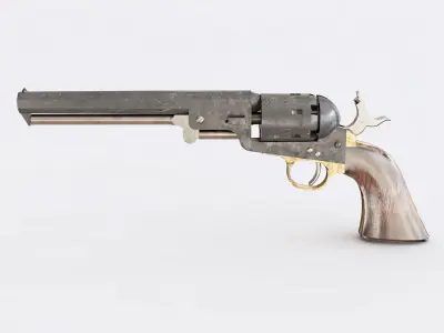 Colt Navy 1851 3D model