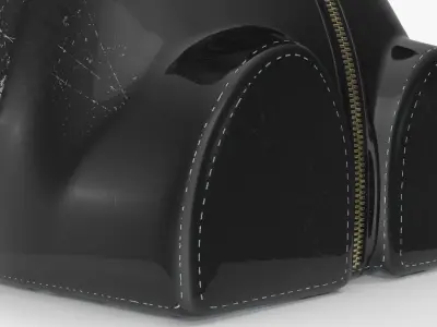 Latex Figures with Zipper Collection 3D model
