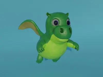 Dragon Free 3D model purchase