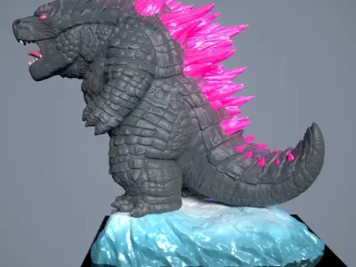 Godzilla Mini 3D print model