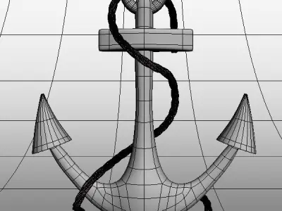 Anchor 3D model