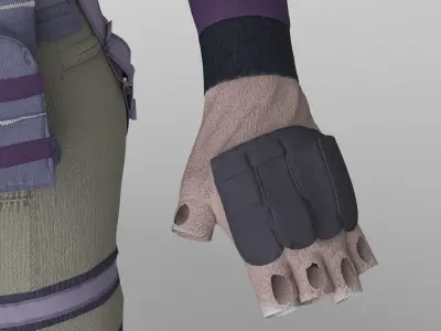 3D Military Outfit 3D model