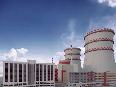  Nuclear power  3D model