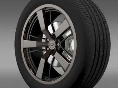Chevrolet Camaro 2008 BlackConcept 3D model