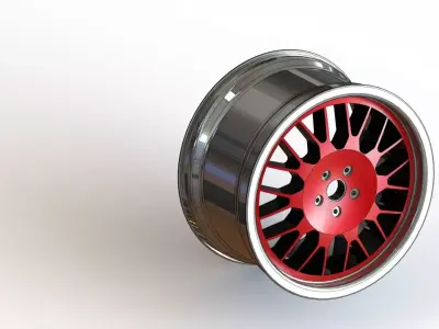 Sports Wheel 3D model