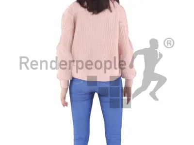 Fernanda Animated 001 Standing