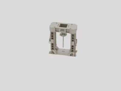 Industrial Hydraulic Press Frame for 3D print 3D model