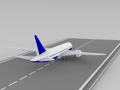 Boeing 787 Dreamliner 3D model