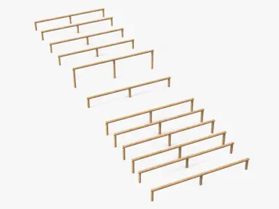 Low Training Obstacles 3D model