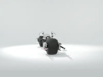 batpod motocycle 3D model