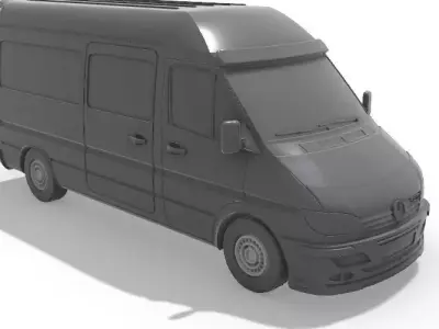 Mercedes Sprinter 2006  3D print model