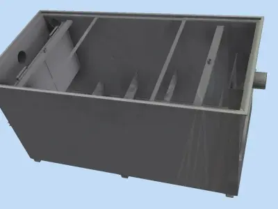 Big grease trap 3D model