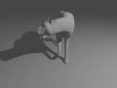 Wolf Wolf the dangerous dog Free 3D model