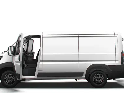 Citroen e Jumper Van L2H1 HQ Interior 2025 3D model