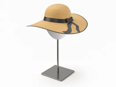 Women Hat Stand 3D model