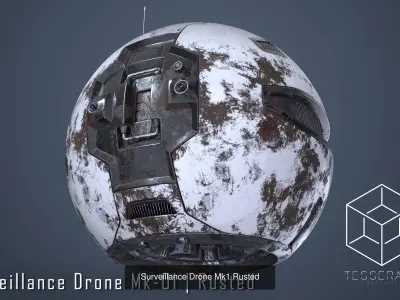 SciFi Drone Megapack 3D Model Collection