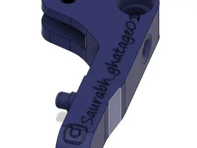 Ender 3D Extruder part 3D print model