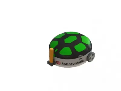 Turtle Line Robot  3D model