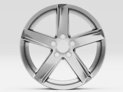 Audi A4 8K00714 Rim 3D model