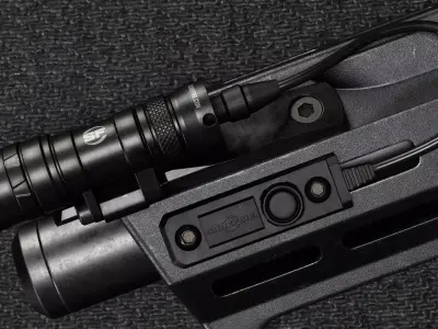 SureFire Flashlight Weapon Attachment Low-poly 3D model
