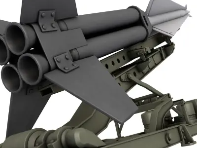 MIM-14 Nike Hercules 3D model