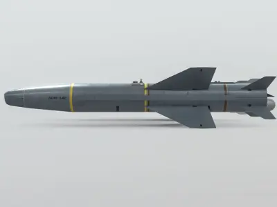 AGM-142 Popeye 1 - 2 Low-poly 3D model